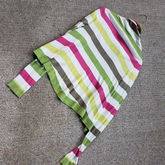 Vintage Y2K BCBG MAXAZRIA Striped Knit Crop Top Women's Small - Picture 12 of 12